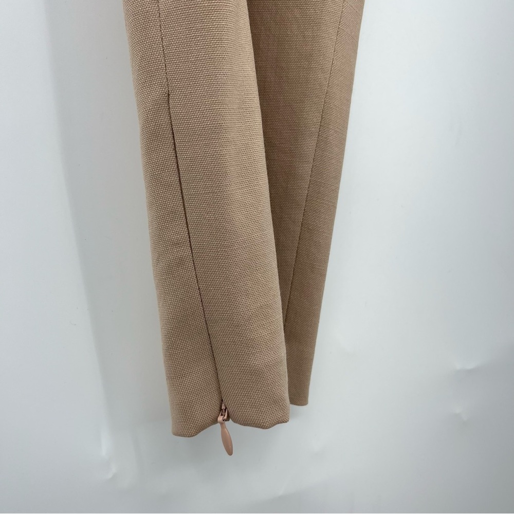 NWOT ALTUZARRA 34 US2 wool Buddy Skinny Trousers tan brown neutral - Picture 7 of 14